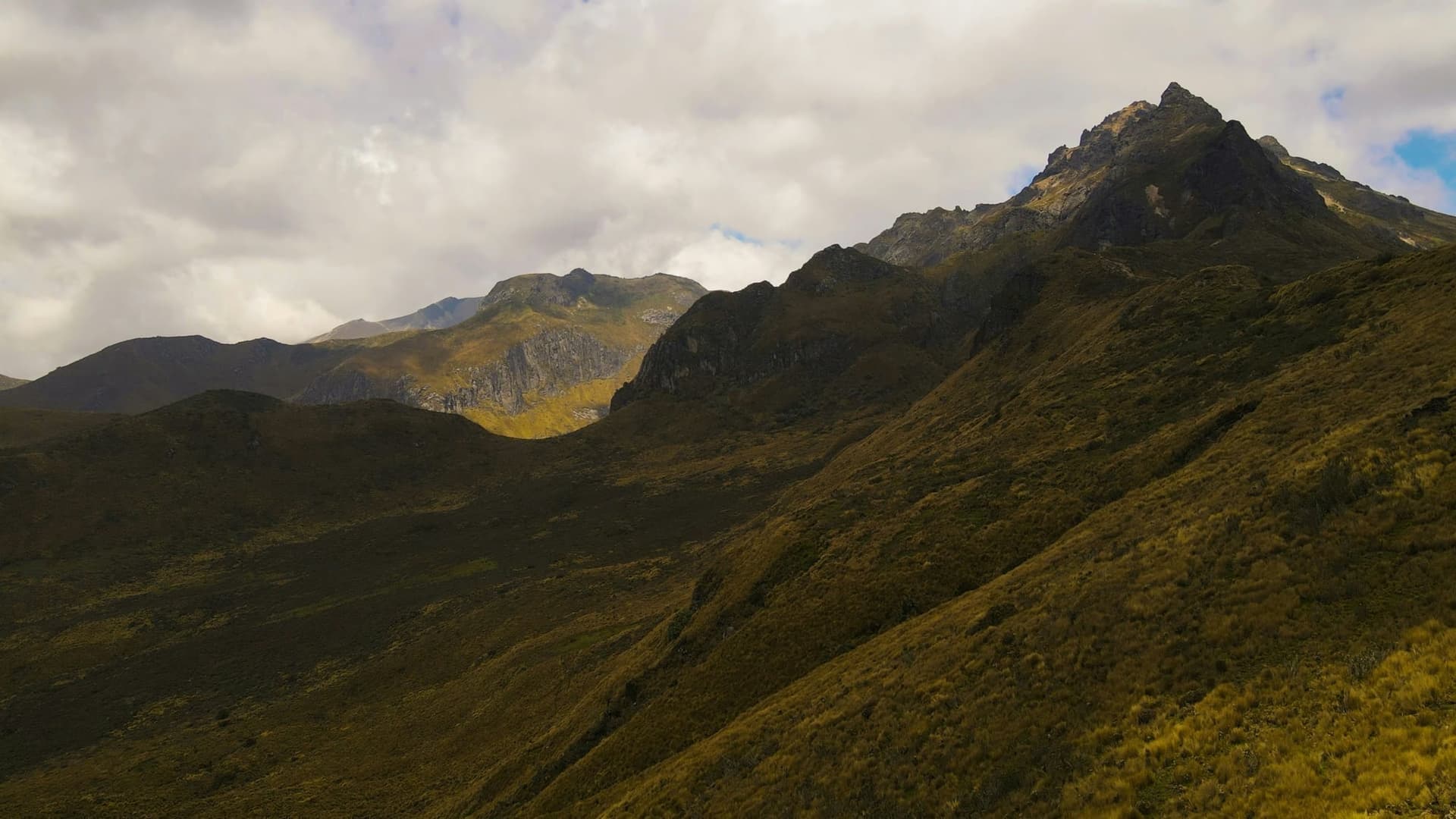 Andean mountains background