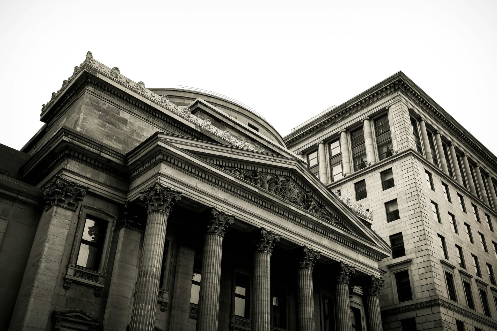 Modern institutional building